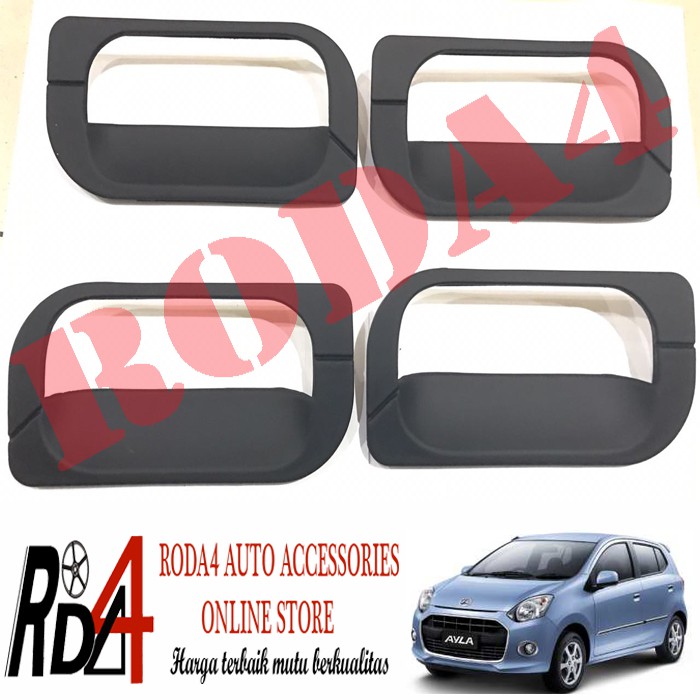 Outer - Mangkok Handle Pintu AYLA Hitam Dop - Black Doff