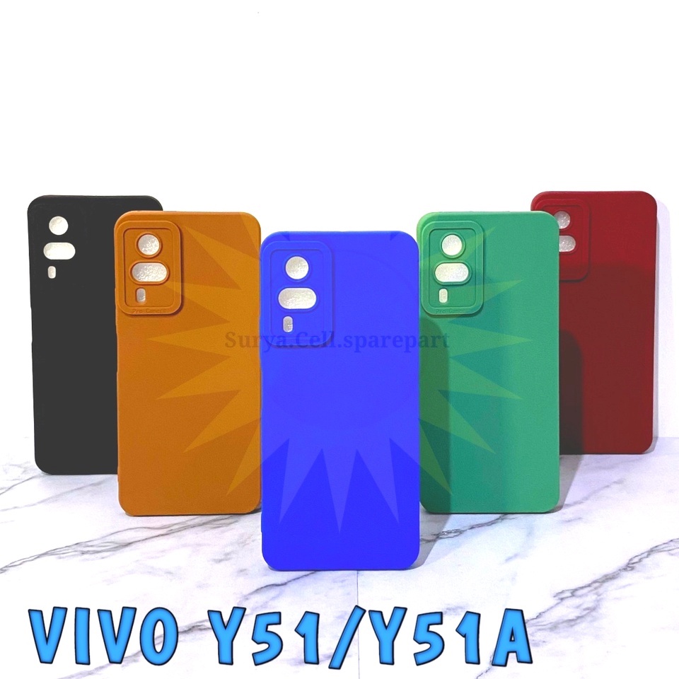 Case Slim Matte Pro Camera Vivo Y51 Y51a Y51s Y53s Vivo Y50 Y30 Y30i