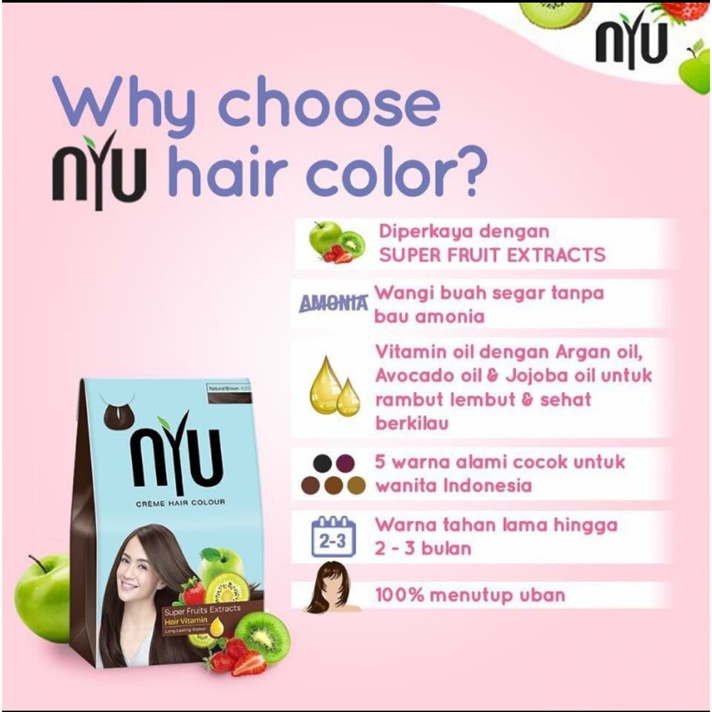 NYU HAIR COLOR | SEMIR RAMBUT NYU