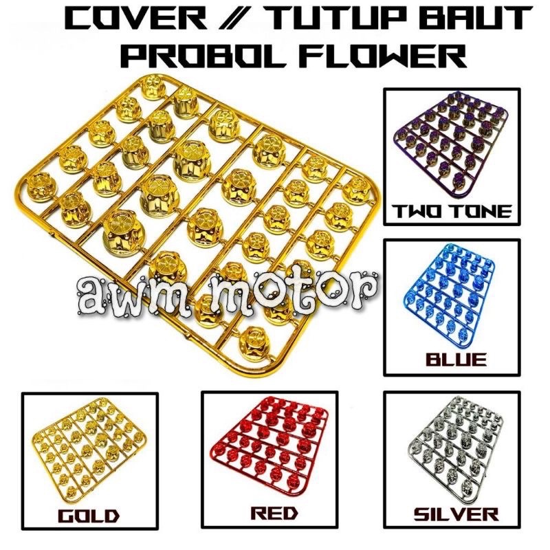 PROMO Cover Baut Probolt / Tutup Baut Model Probolt Flower / Cover Baut Thailook Babylook