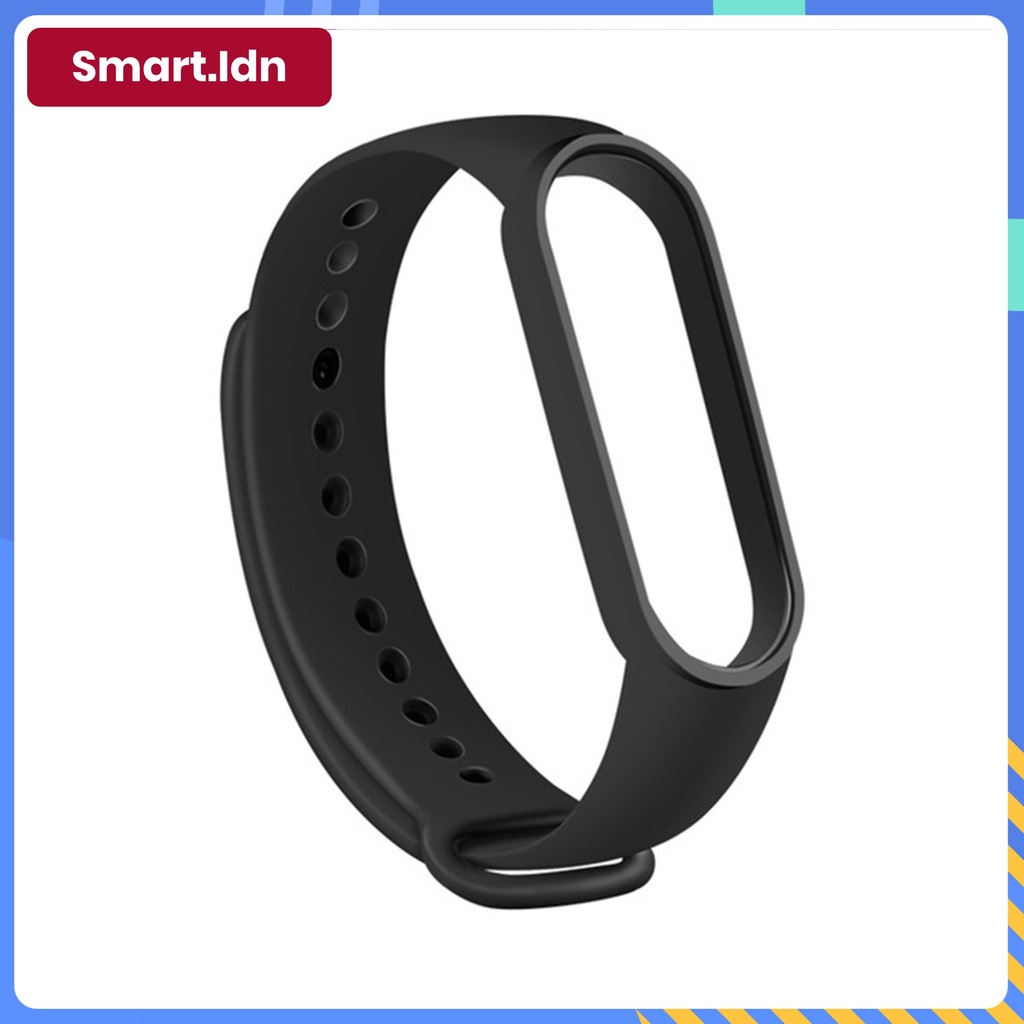 Tali Strap Jam Tangan Pintar Xiaomi Mi Band 5 6 3 4 5 6 Colorful Silicone Strap