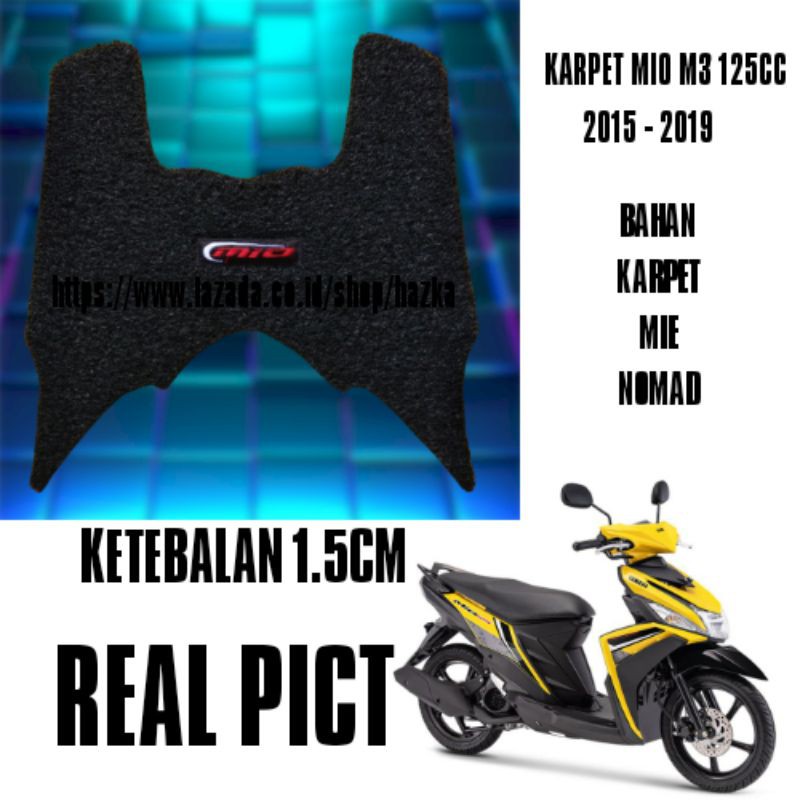 KARPET MIO M3 125CC/KARPET MOTOR YAMAHA M3