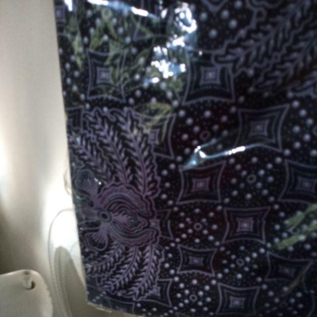 Japunta Blue Kemeja Batik Pria Full Furing Katun Primisima Batik Solo Batik Warna Navy Dongker