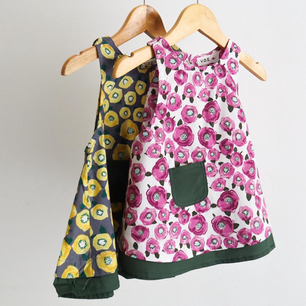 asli IMPORT SOPHIA Baju Setelan Dress Rok Bunga Pergi Lucu Fashion Anak Bayi Perempuan Cewek Murah Terlaris