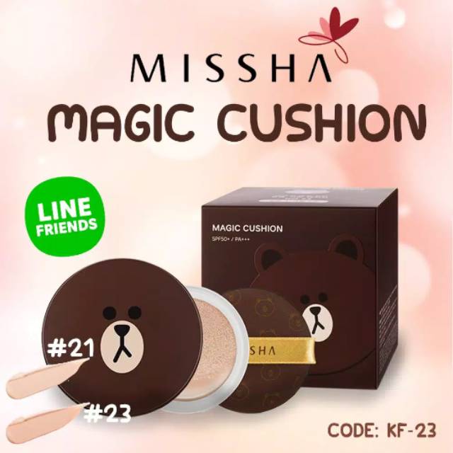 MISSHA X LINE FRIEND - MISSHA Magic Cushion Moisture (Sally) No. 23