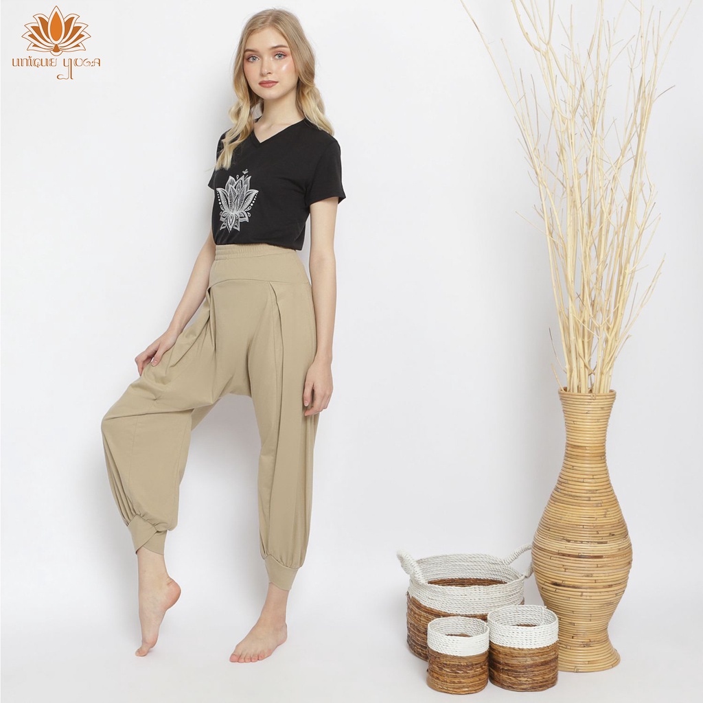 Setelan Yoga Sport Olahraga Wanita / Kaos Yoga murah / Harem Pant Congo / Celana Yoga