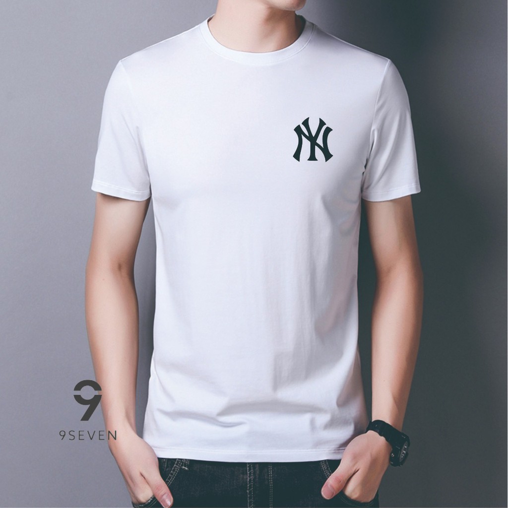 9SEVEN-BAJU KAOS NY || KAOS DISTRO UNISEX || ATASAN LENGAN PENDEK TERLARIS