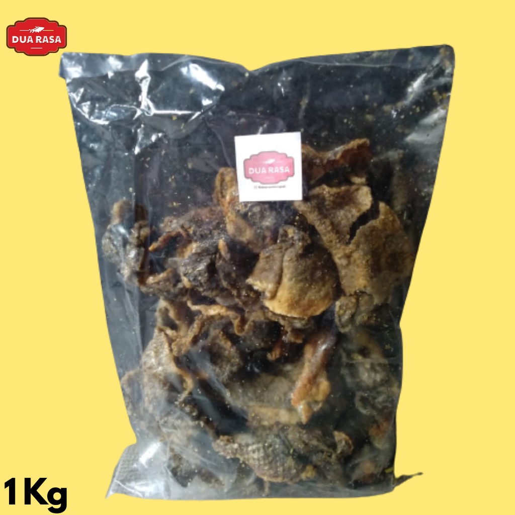 Kerupuk Kulit Ikan Nila Mentah Original 1Kg / Krupuk Ikan Mentah / Rambak Ikan / Krupuk Kulit Ikan