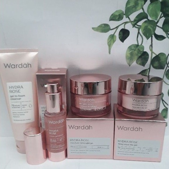 Wardah Hydrarose Paket Lengkap Kulit Kering