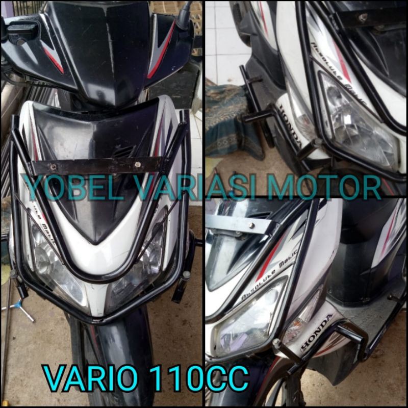 CRASHBAR VARIO110 FRAME COVER BODYGUARD PELINDUNG BODY HONDA VARIO DUDUKAN LAMPU VARIO TECHNO 110