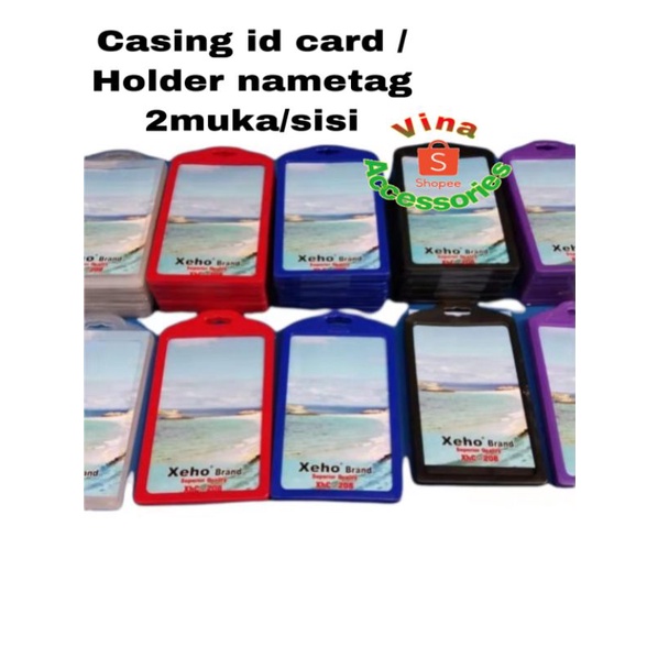

5pcs casing id card holder / casing id card 2muka / 2kartu