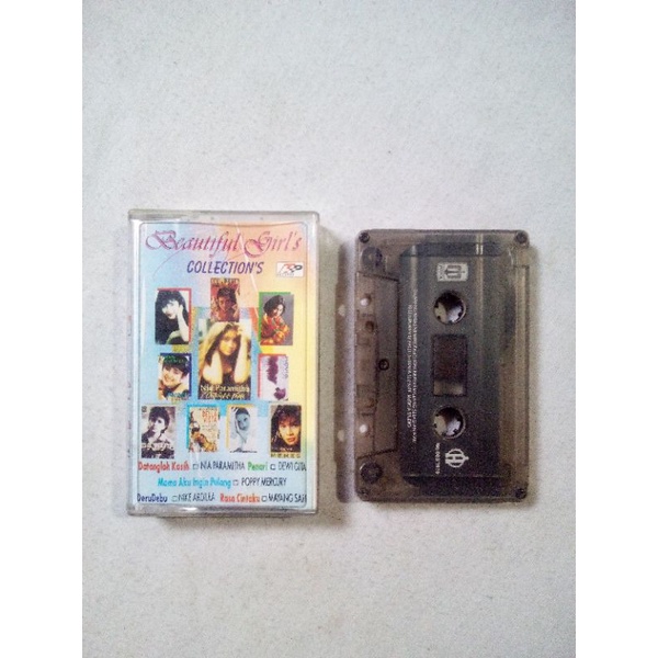 KASET PITA BEAUTIFUL GIRLS COLLECTIONS / KOMPILASI POP ROCK INDONESIA