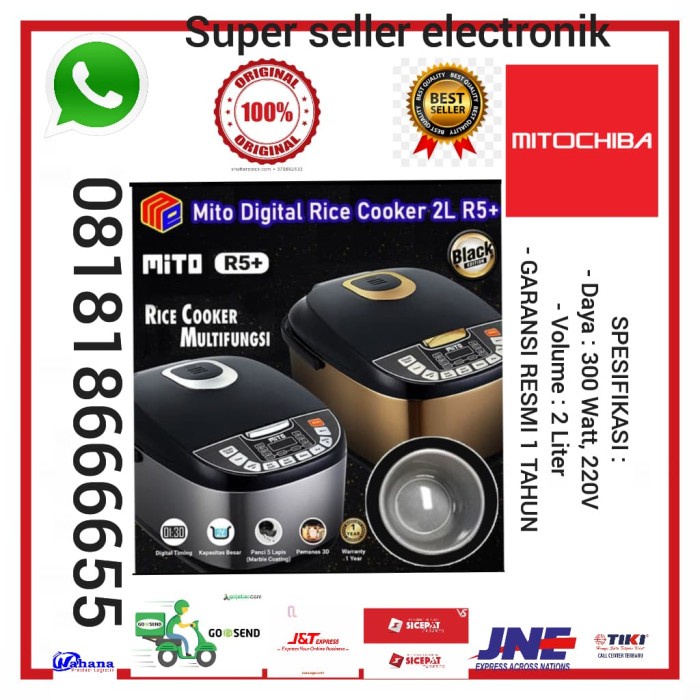 jual rice cooker mitochiba R5+