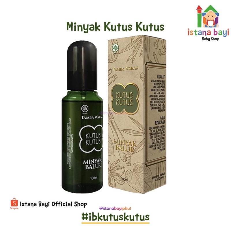 Kutus Minyak Balur 100 ml/minyak Kutus kutus ORIGINAL