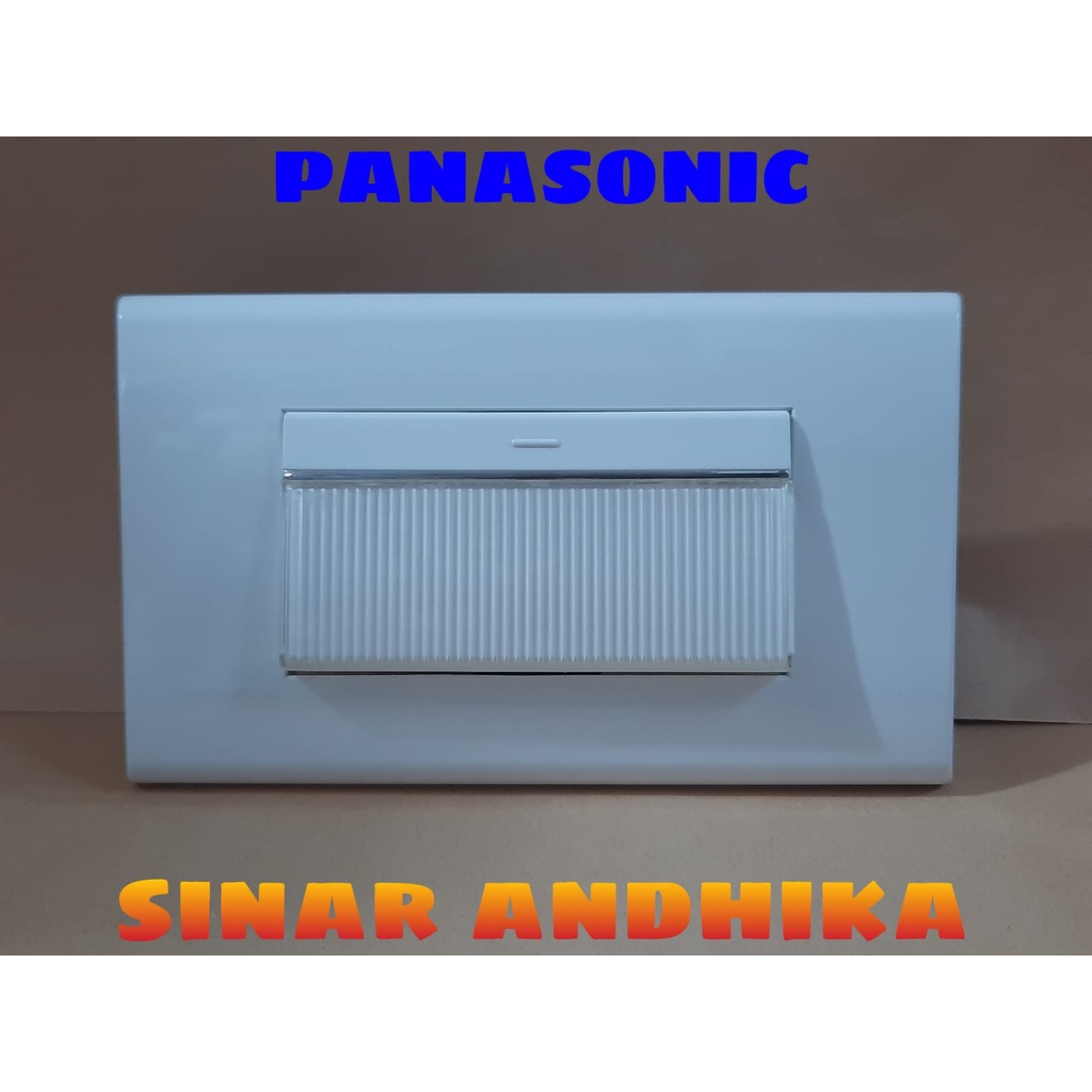 SAKLAR ENGKEL LEBAR PUTIH A MODE PANASONIC WEHJ 6803W+WEHJ 5511