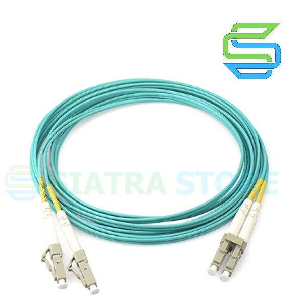 Patch Cord Fiber Optic OM3 LC-LC Duplex 1 Meter