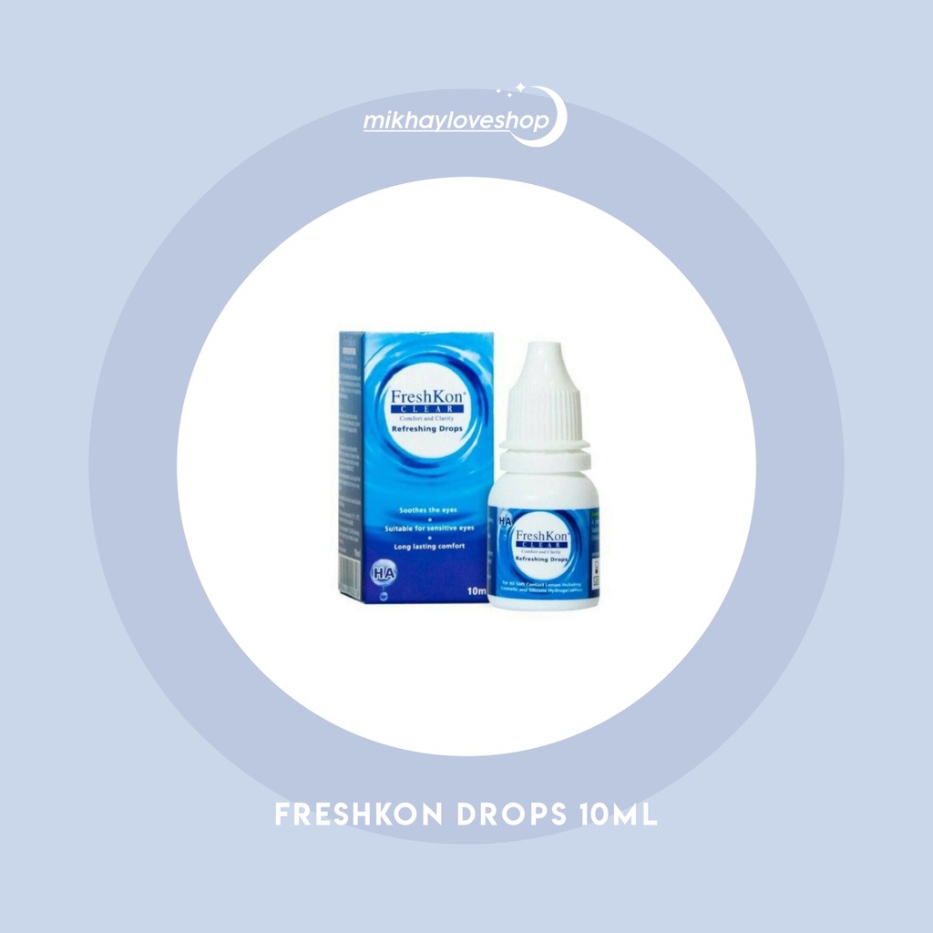 MIKHAYLOVESHOP FreshKon Clear Refreshing Drops 10ml | Tetes Mata / Eyedrops