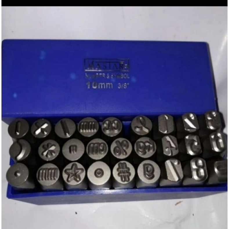 Master Angka Ketok Dan Simbol Ketok 10 mm