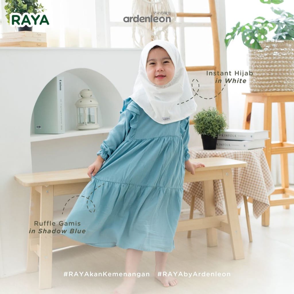 ARDENLEON | ARDEN  GIRL RUFFLE GAMIS RAYA COLLECTION