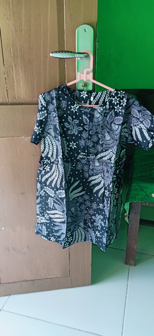 Nivana Batik Dress Anak Cewek Perempuan 1 - 7 Tahun