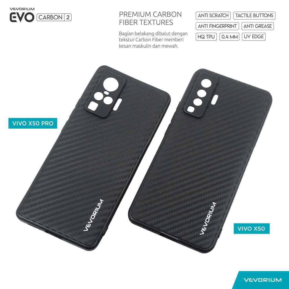 VEVORIUM EVO CARBON VIVO X50 VIVO X50 PRO Soft Case Softcase