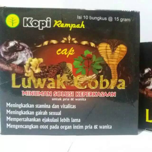 Kopi Rempah Cap Luwak Cobra OriginaL 100%