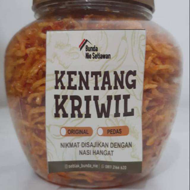 

kentang kriwil mustofa BUNDANIE