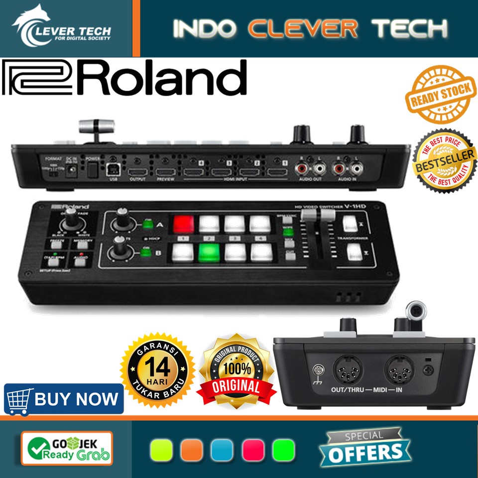 Roland V-1HD Portable 4 x HDMI Input Switcher