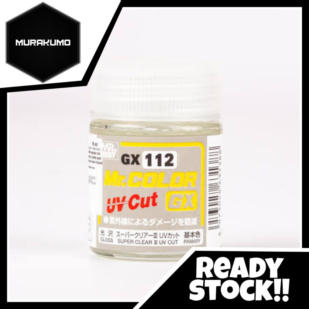 Mr. Color GX112 SUPER CLEAR III UV CUT GLOSS