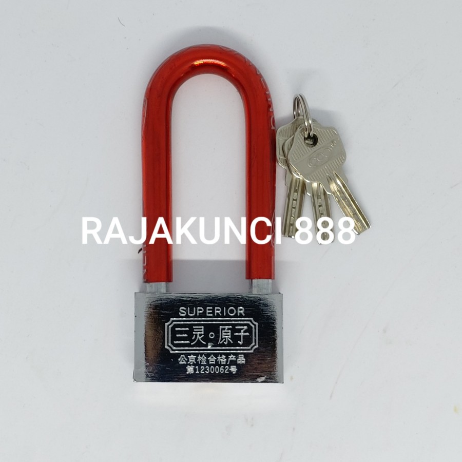 Gembok 60mm leher panjang L  Gembok 60mm extraplus  Gembok 60mm