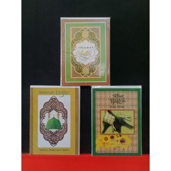 

Kartu Lebaran Penta Isi 12 Lembar + Amplop Ukuran 12,5cm x 17,5cm