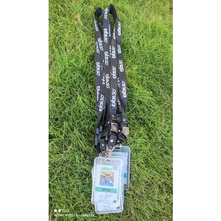 

Paket Lanyard custom DTF full warna + ID Card + Case minimal order 5pcs