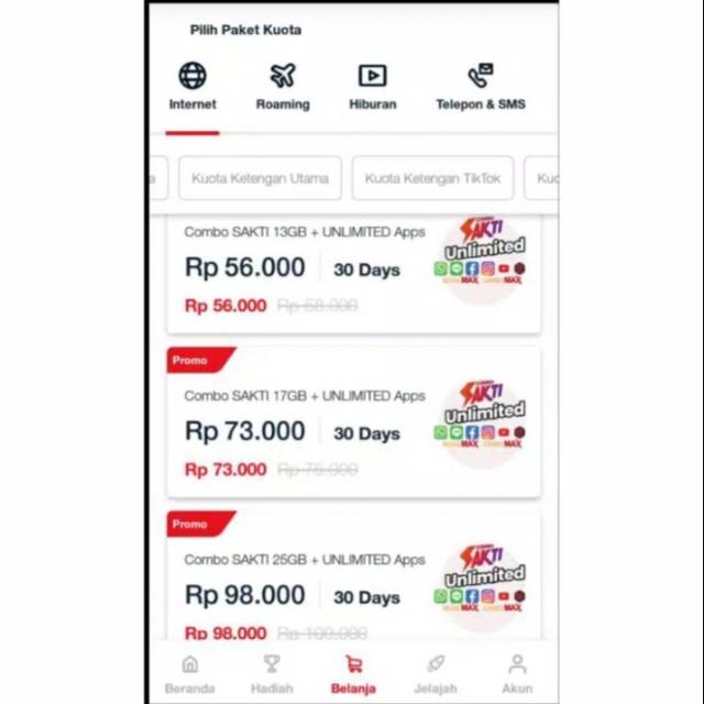 Kartu Paket Telkomsel