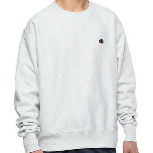 Champion Crewneck Basic White
