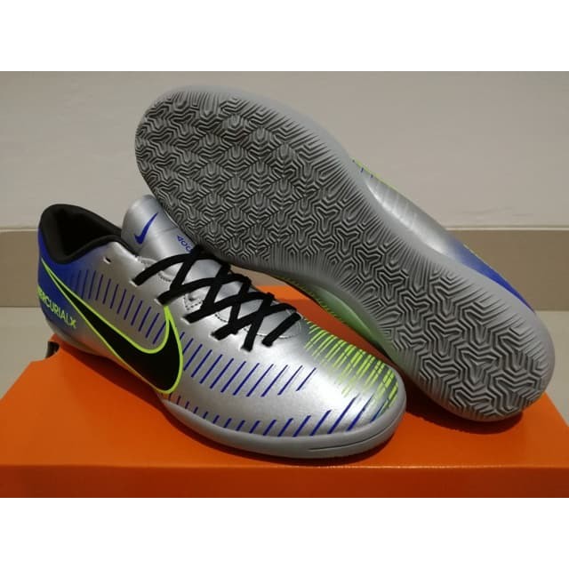 Sepatu Futsal Nike Mercurial Vapor XI Neymar Racer Blue Chrome