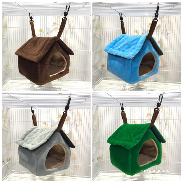 MINI HOUSE POLOS POUCH SUGAR GLIDER TEMPAT TIDUR SUGAR GLIDER SLEEP POUCH HEWAN TEMPAT TIDUR HEWAN