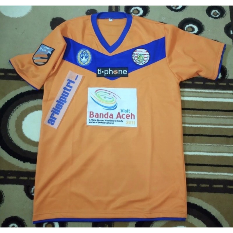 Jersey retro persiraja kutaraja liga ti-phone 2011 home