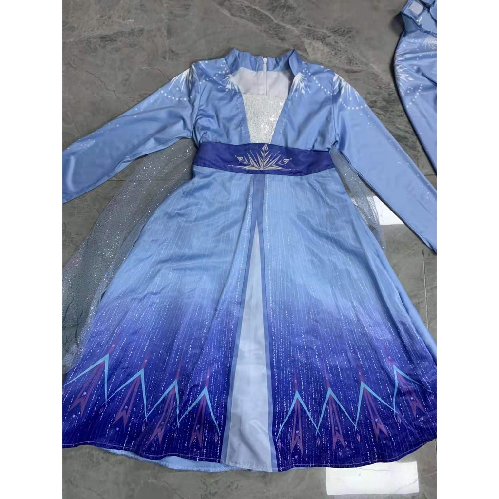 [Brandedbaby] KOSTUM FROZEN IMPORT TERBARU ELSA &amp; ANNA / BAJU FROZEN WINTER ELSA ANNA