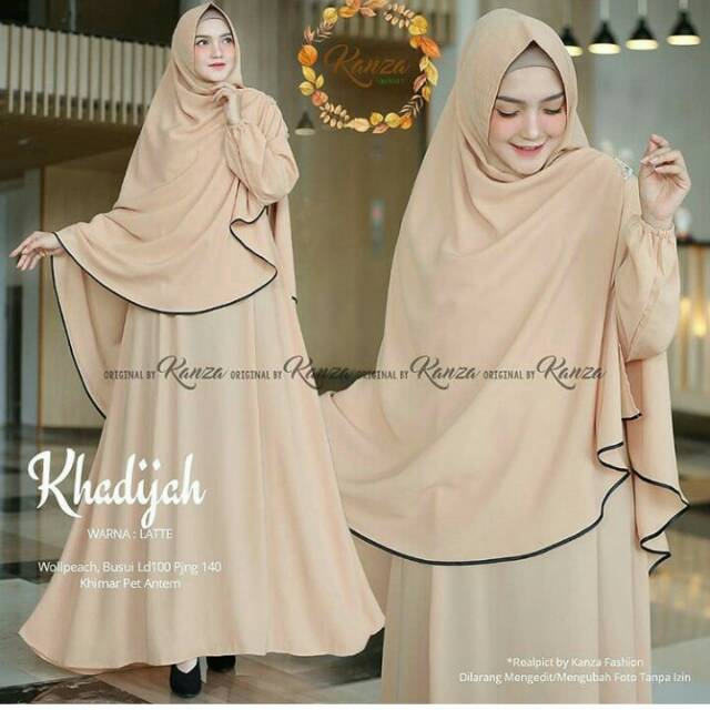 Ns FC Najibah Gamis Syari Putih Benhur Abu Toska Navy Maroon Hujan Muslim Modis Modern White Mach DE