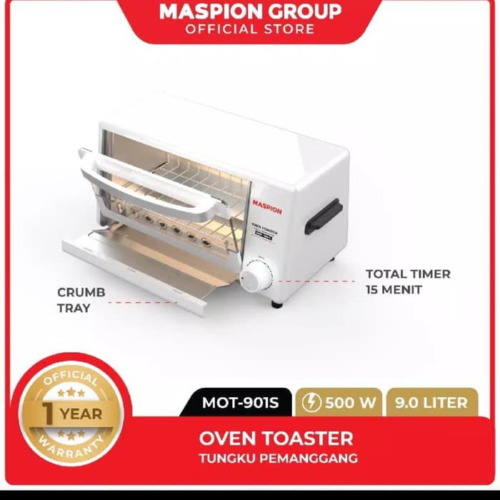 Oven Maspion 9 Liter MOT 901 S