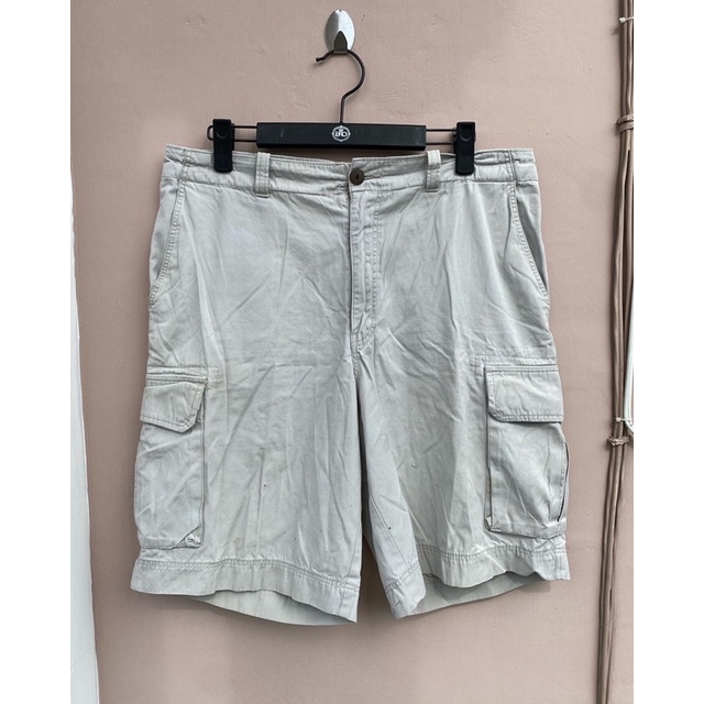 MONZA PRELOVED — Celana Pendek Cargo Krem Sonoma