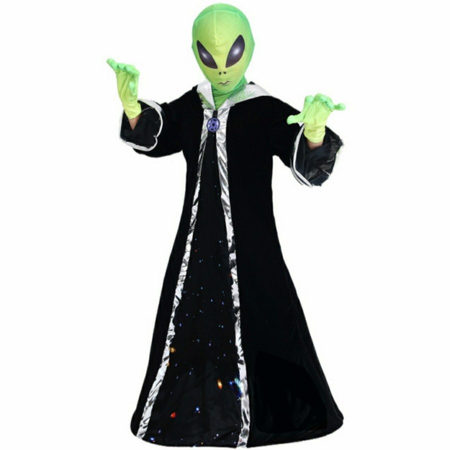 Alien Kids Costume Kostum anak Alien Mahluk luar angkasa Halloween