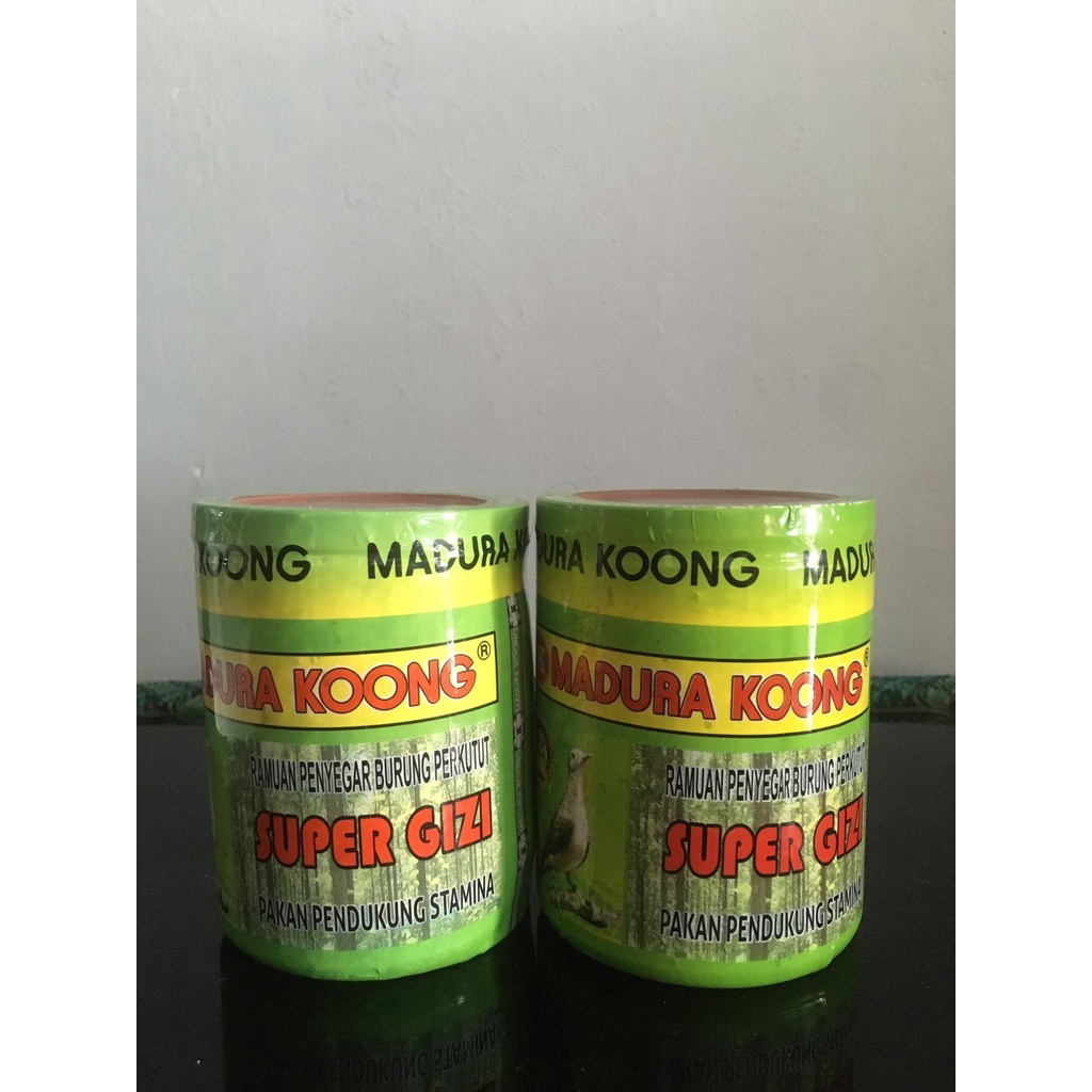 MADURA KOONG PAKAN BURUNG PERKUTUT