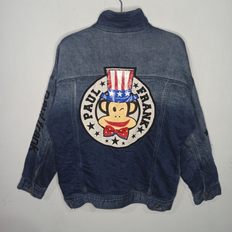 jaket denim vintage PAUL FRANK second thrift