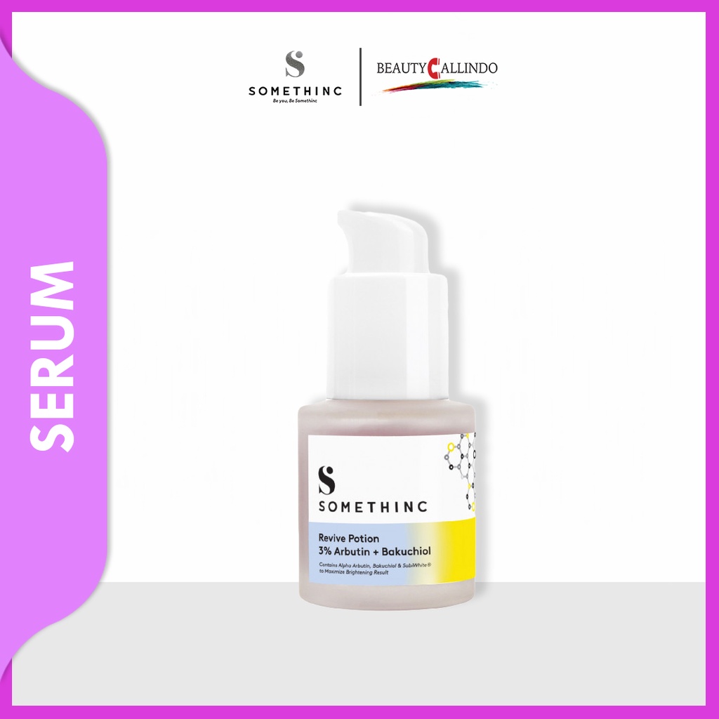 SOMETHINC Skin Solver Serum Revive Potion 3% Arbutin + Bakuchiol