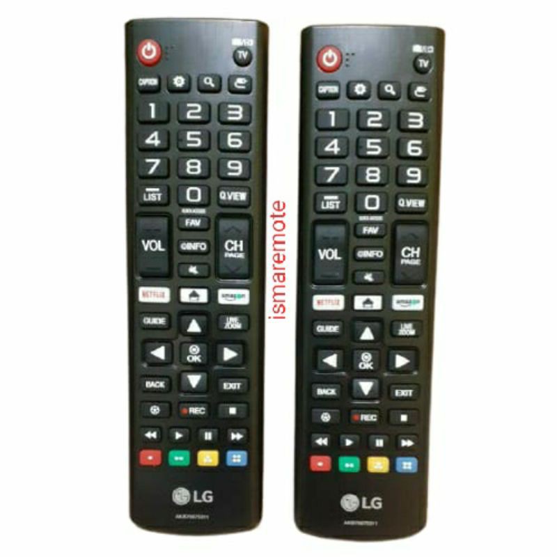 REMOTE REMOT TV LG LCD LED SMART TV NETFLIK AMAZONE ORIGINAL