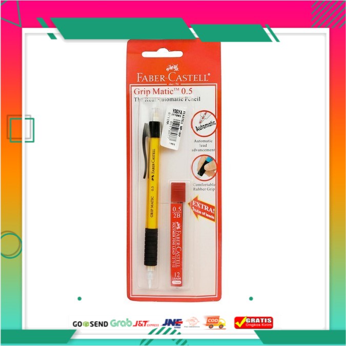 

F CASTELL AUTO MECH PENCIL 0.5+ISI (1P=20) R1018