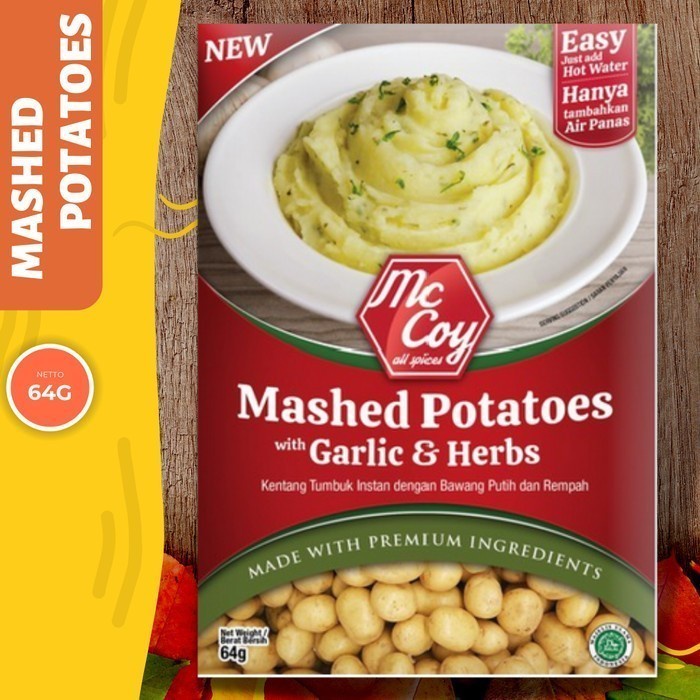 

MC COY MASHED POTATOES WITH GARLIC