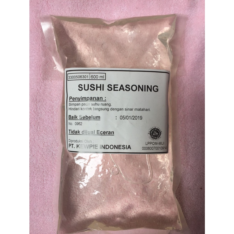 

HS Sushi seasoning 600ml merk kewpie cuka sushi halal untuk nasi sushi