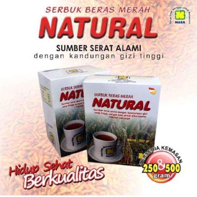 

SERBUK BERAS MERAH NATURAL - SBMN